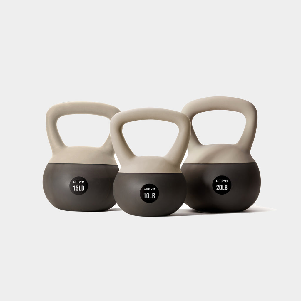 Gen 2 Soft Kettlebell Set – 10, 15, & 20 lbs