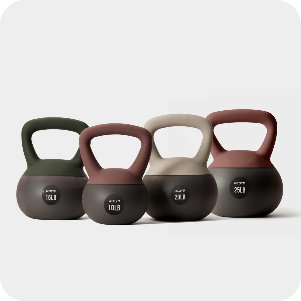 Soft Kettlebell Set - 10, 15, & 20 lbs – WeGym Fitness